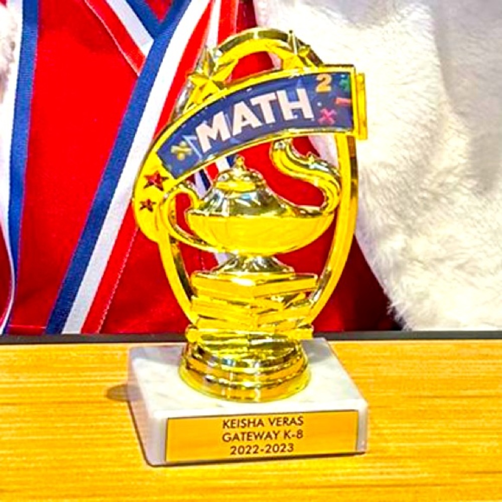 Trophy reward for math